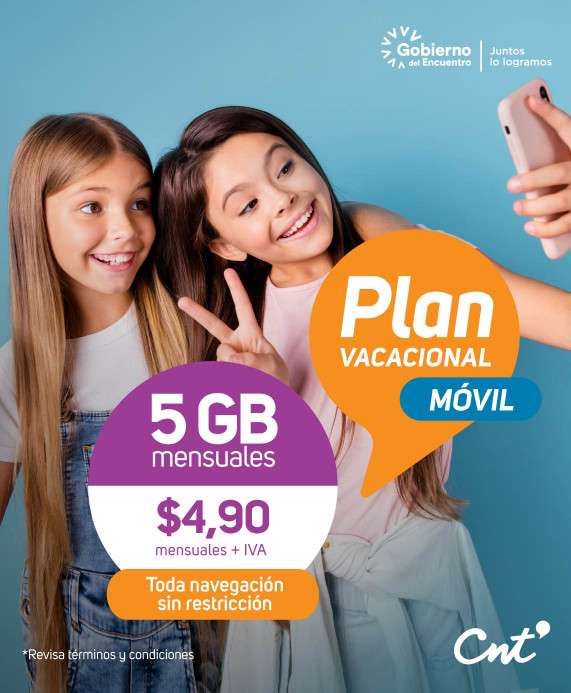 Planes Móvil Pospago Plan Vacacional